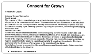 Consent Crown